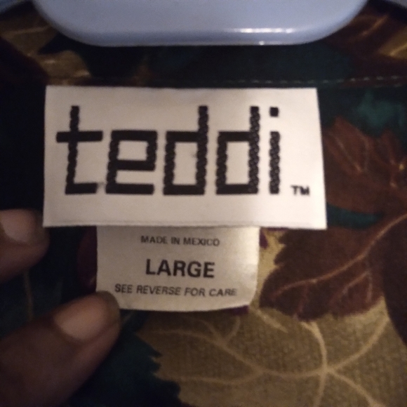 TEDDI Y2K Vintage Autumn Leaf Windbreaker Bomber Jacket, Large - Picture 7 of 16